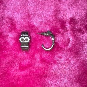 Brighton Belt Buckle Earrings